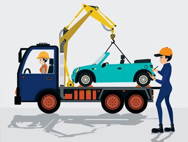 Accident Vehicle Towing Service
